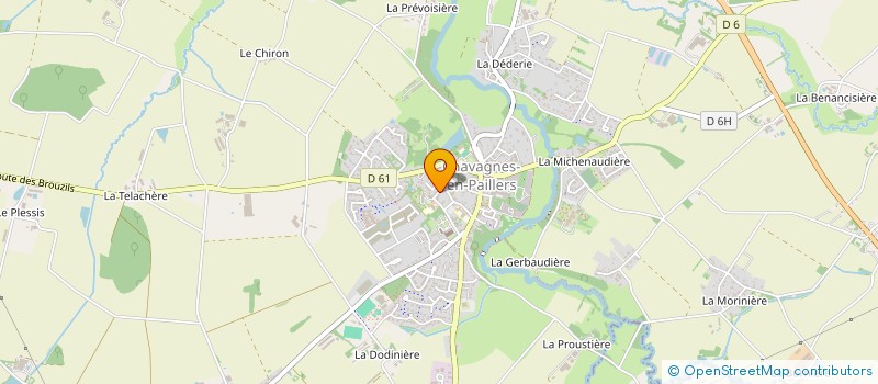 localisation de l'entreprise COMMUNAUTE FMI ESPERANCE à CHAVAGNES-EN-PAILLERS
