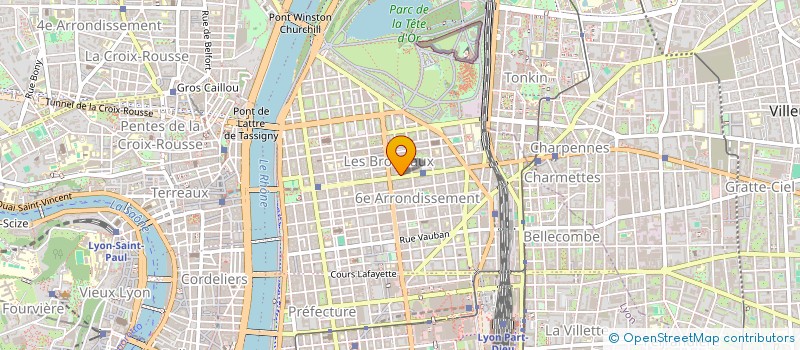 localisation de l'entreprise COMMUNAUTE FORESTIERE DURABLE à LYON