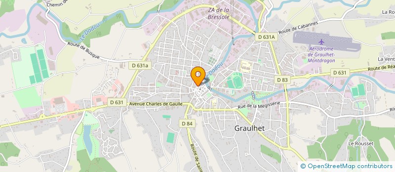 localisation de l'entreprise COMMUNAUTE FRANCOPHONE CIVFR  GRAULHET