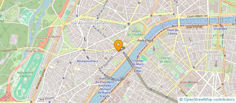 localisation de l'entreprise COMMUNAUTE FRANKLIN à PARIS
