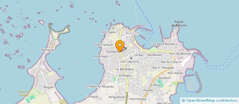 localisation de l'entreprise COMMUNAUTE FRERES DE PLOERMEL à ROSCOFF
