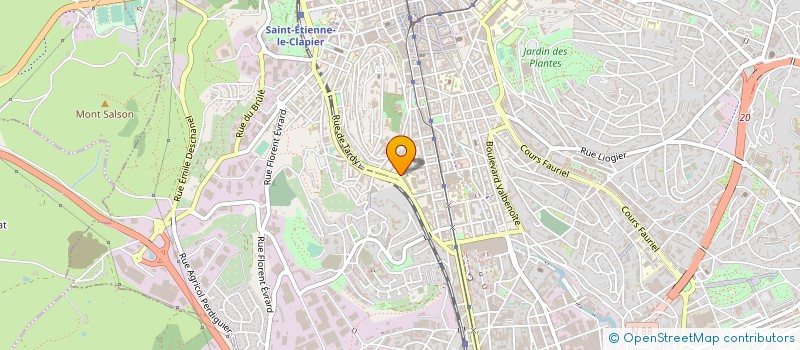 localisation de l'entreprise COMMUNAUTE FRERES LA SALLE à SAINT-ETIENNE