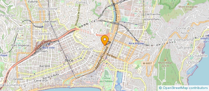 localisation de l'entreprise COMMUNAUTE IMMOBILIERE 32 QUAI GALLIENI à NICE