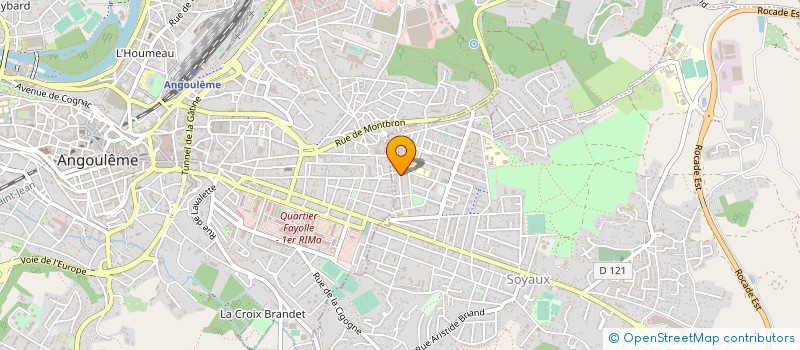 localisation de l'entreprise COMMUNAUTE ISLAMIQUE DU MILLI GORUS D ANGOULEME à SOYAUX