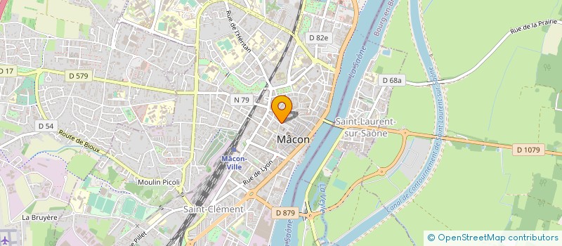 localisation de l'entreprise COMMUNAUTE ISRAELITE DE MACON à MACON