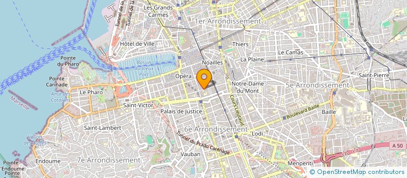 localisation de l'entreprise COMMUNAUTE ISRAELITE TRADITIONALISTE à MARSEILLE