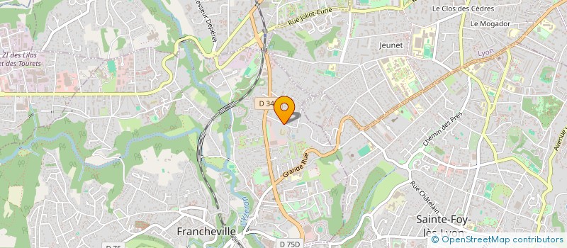 localisation de l'entreprise COMMUNAUTE JESUITE à FRANCHEVILLE