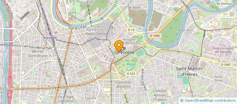 localisation de l'entreprise COMMUNAUTE JESUITE à GRENOBLE