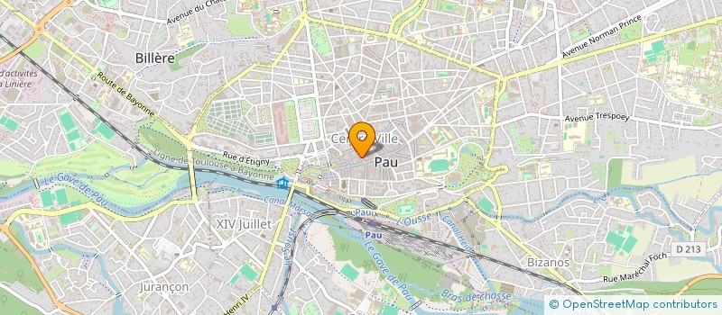 localisation de l'entreprise COMMUNAUTE LABORDE à PAU