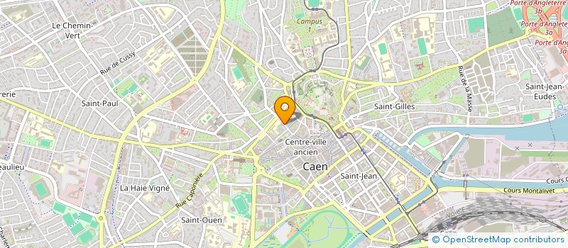 localisation de l'entreprise COMMUNAUTE MISERICORDE CAEN  CAEN