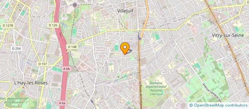 localisation de l'entreprise COMMUNAUTE MISSIONNAIRE CHRETIENNE INTERNATIONALE DE FRANCE  VILLEJUIF