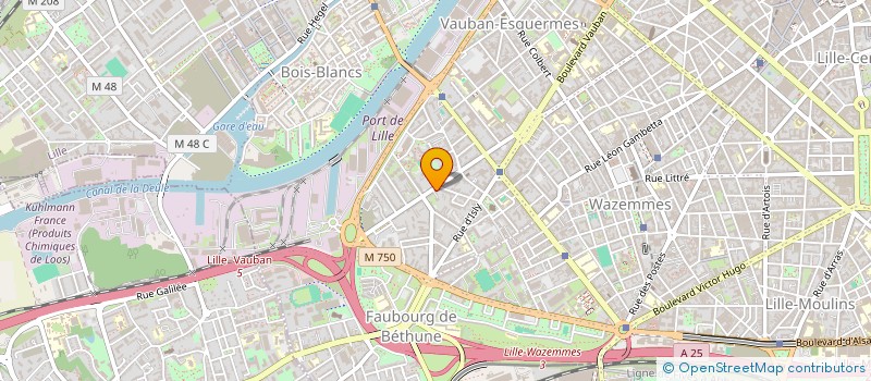 localisation de l'entreprise COMMUNAUTE PERE ASSOMPTIONNIST à LILLE