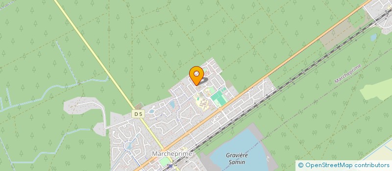 localisation de l'entreprise COMMUNAUTE PROFESSIONNELLE TERRITORALE SANTE DU NORD BASSIN OCEAN  ANDERNOS-LES-BAINS