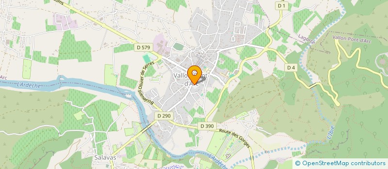 localisation de l'entreprise COMMUNAUTE PROFESSIONNELLE TERRITORIALE AL'AUBE SANTE à AUBENAS
