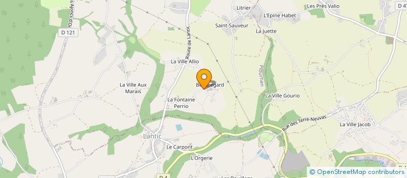 localisation de l'entreprise COMMUNAUTE PROFESSIONNELLE TERRITORIALE DE SANTE BAIE D'ARMOR à PLERIN