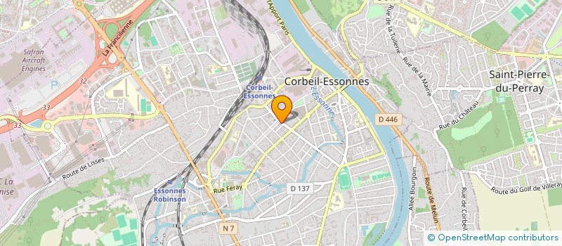 localisation de l'entreprise COMMUNAUTE PROFESSIONNELLE TERRITORIALE DE SANTE COEUR ESSONNE à ARPAJON