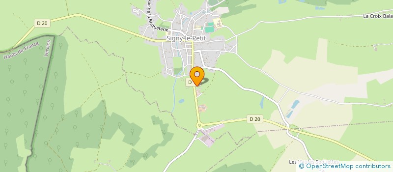localisation de l'entreprise COMMUNAUTE PROFESSIONNELLE TERRITORIALE DE SANTE DE RIMBAUD A MERMOZ à SIGNY-LE-PETIT