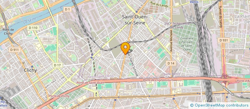 localisation de l'entreprise COMMUNAUTE PROFESSIONNELLE TERRITORIALE DE SANTE DE SAINT-OUEN-SUR-SEINE à SAINT-OUEN-SUR-SEINE