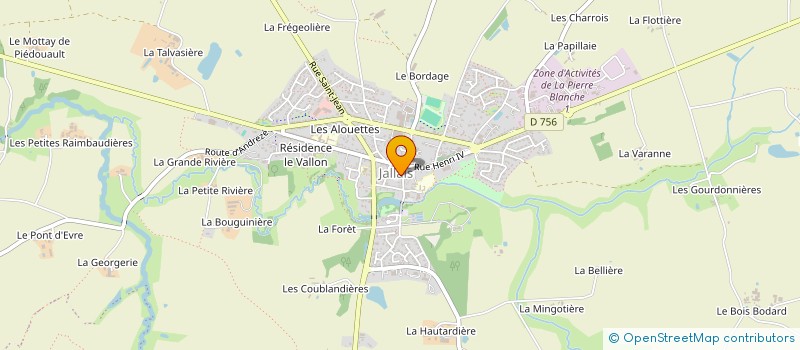 localisation de l'entreprise COMMUNAUTE PROFESSIONNELLE TERRITORIALE DE SANTE DES MAUGES à BEAUPREAU-EN-MAUGES