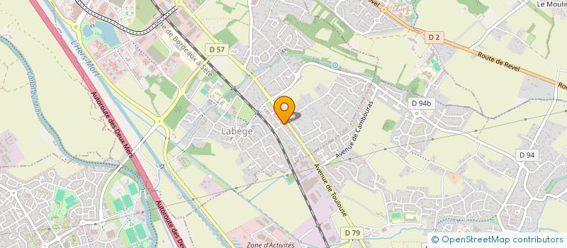 localisation de l'entreprise COMMUNAUTE PROFESSIONNELLE TERRITORIALE DE SANTE DES PORTES DU LAURAGAIS à CASTANET-TOLOSAN