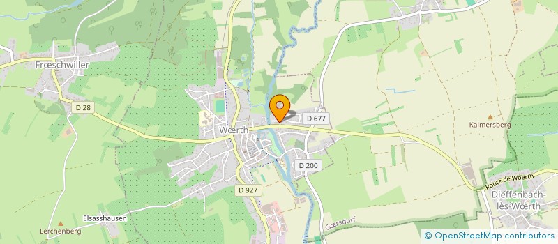 localisation de l'entreprise COMMUNAUTE PROFESSIONNELLE TERRITORIALE DE SANTE DU PAYS DES SOURCES  WRTH