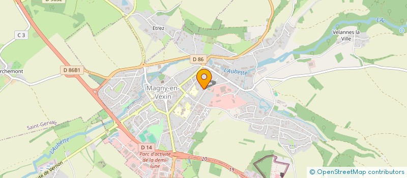 localisation de l'entreprise COMMUNAUTE PROFESSIONNELLE TERRITORIALE DE SANTE DU VEXIN FRANCILIEN à MAGNY-EN-VEXIN