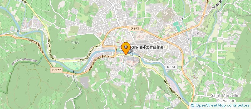 localisation de l'entreprise COMMUNAUTE PROFESSIONNELLE TERRITORIALE DE SANTE HAUTE-OUVEZE  VAISON-LA-ROMAINE