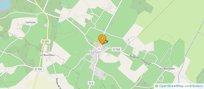 localisation de l'entreprise COMMUNAUTE PROFESSIONNELLE TERRITORIALE DE SANTE NORD MEDOC  QUEYRAC