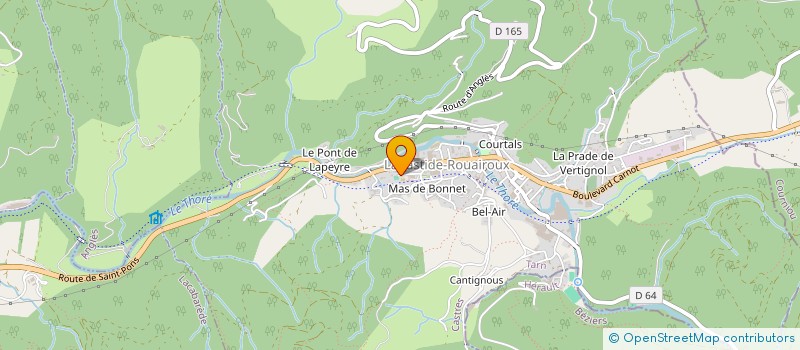 localisation de l'entreprise COMMUNAUTE PROFESSIONNELLE TERRITORIALE DE SANTE SUD-TARN  CASTRES