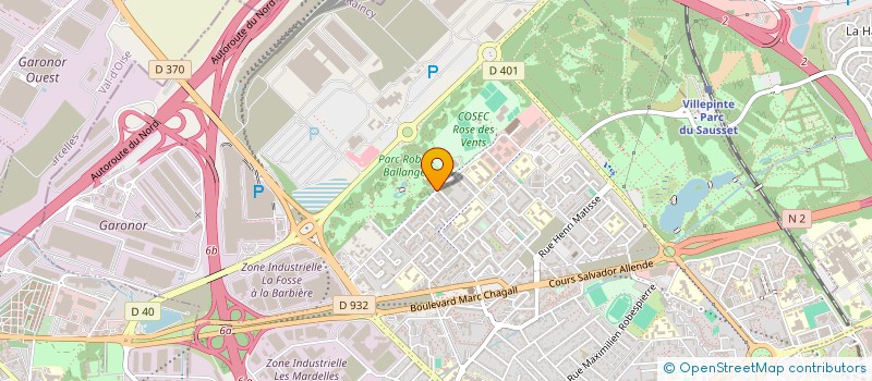localisation de l'entreprise COMMUNAUTE PROFESSIONNELLE TERRITORIALE SANTE ET MEDICOSOCIALE à AULNAY-SOUS-BOIS