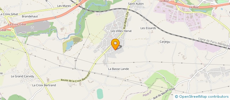 localisation de l'entreprise COMMUNAUTE RELIGIEUSE  YFFINIAC