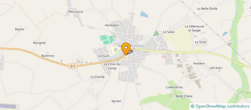 localisation de l'entreprise COMMUNAUTE RELIGIEUSE à NOYAL-PONTIVY