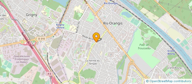 localisation de l'entreprise COMMUNAUTE SACERDOTALE à RIS-ORANGIS