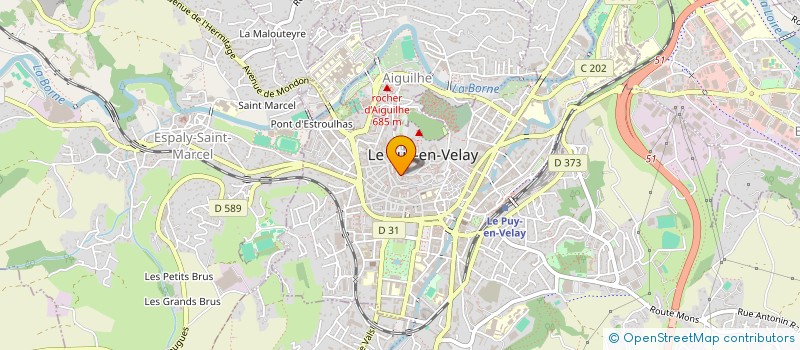 localisation de l'entreprise COMMUNAUTE SAINT CHARLES  LE PUY-EN-VELAY