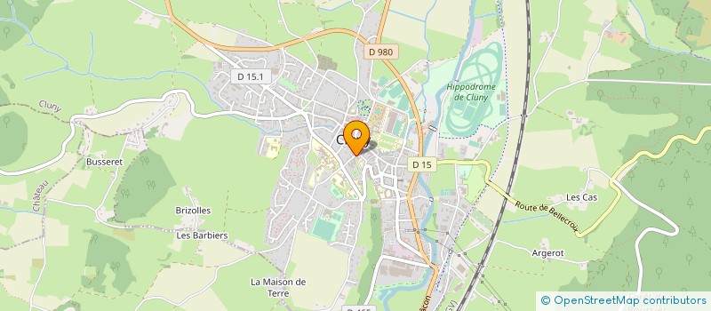 localisation de l'entreprise COMMUNAUTE SAINT JOSEPH  CLUNY