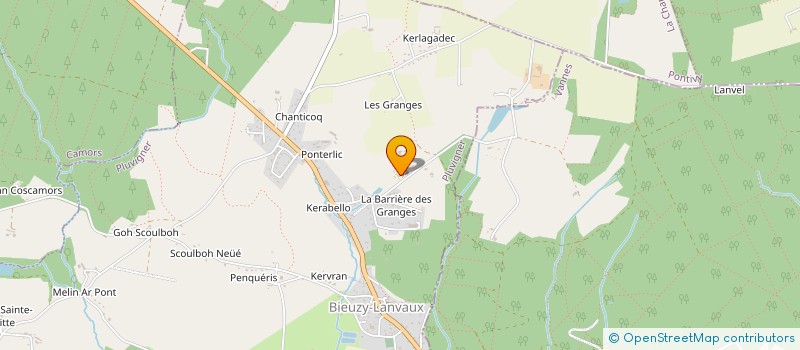 localisation de l'entreprise COMMUNAUTE SOEURS COOPERATRICES  PLUVIGNER