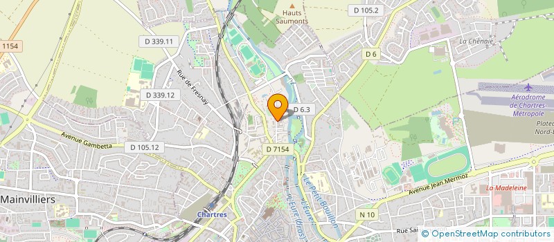 localisation de l'entreprise COMMUNAUTE SOEURS VISITATION à CHARTRES