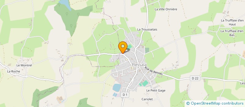 localisation de l'entreprise COMMUNAUTE ST JOSEPH à LE MENE
