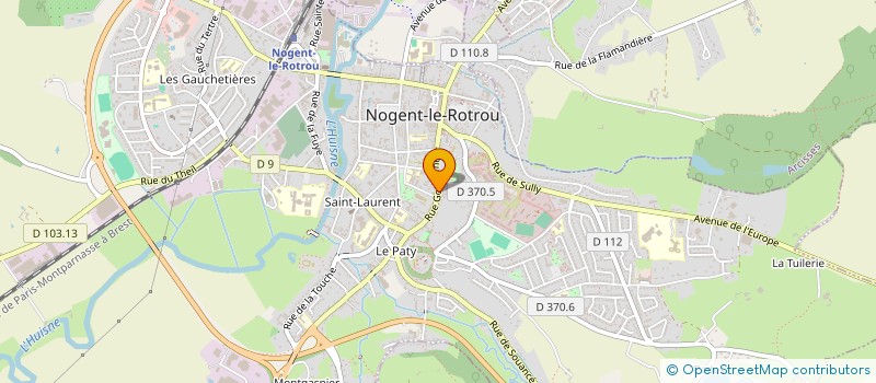 localisation de l'entreprise COMMUNAUTE STE FAMILLE à NOGENT-LE-ROTROU