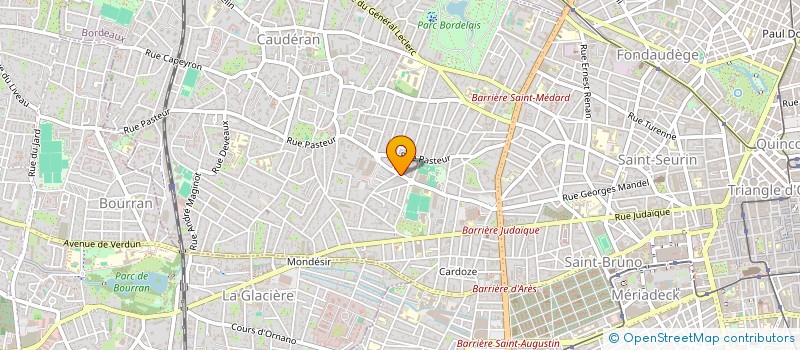 localisation de l'entreprise COMMUNAUTE STE FAMILLE à BORDEAUX