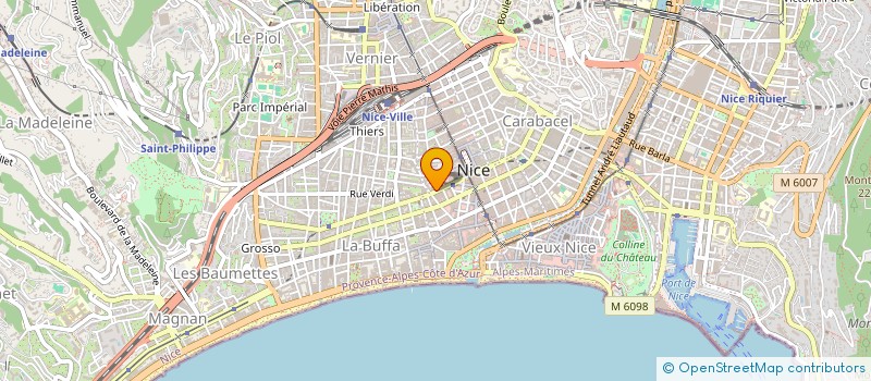 localisation de l'entreprise COMMUNAUTE STE FAMILLE DE BORDEAUX à NICE