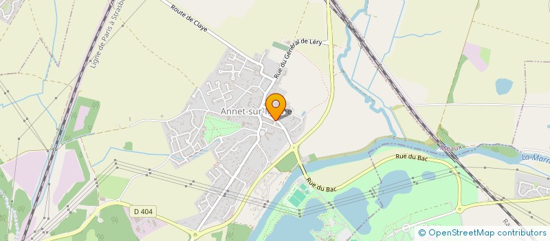 localisation de l'entreprise COMMUNE ANNET SUR MARNE à ANNET-SUR-MARNE