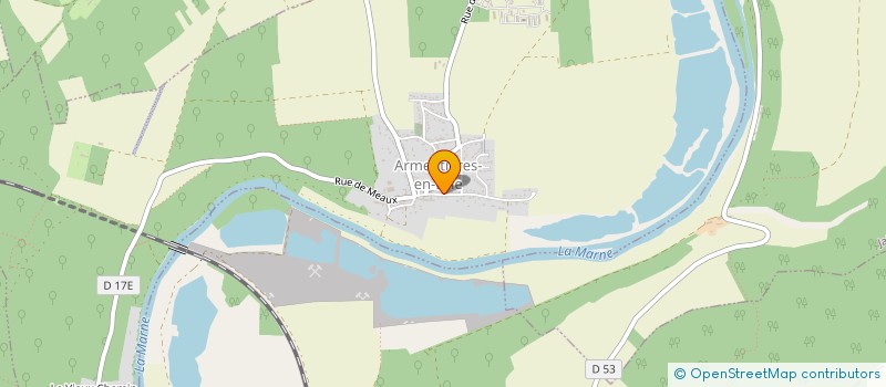 localisation de l'entreprise COMMUNE ARMENTIERES EN BRIE à ARMENTIERES-EN-BRIE