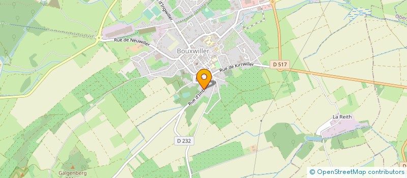 localisation de l'entreprise COMMUNE ASSOCIEE DE IMBSHEIM à BOUXWILLER