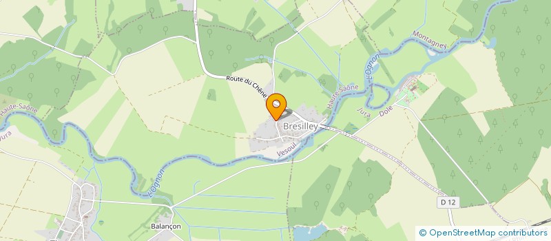 localisation de l'entreprise COMMUNE ASSOCIEE DE MONTSEUGNY  BROYE-AUBIGNEY-MONTSEUGNY