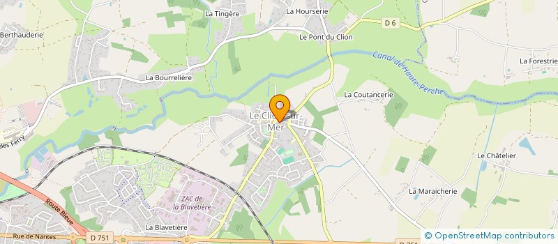 localisation de l'entreprise COMMUNE ASSOCIEE DU CLION SUR MER à PORNIC