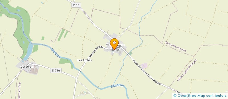 localisation de l'entreprise COMMUNE AUGERS EN BRIE  AUGERS-EN-BRIE