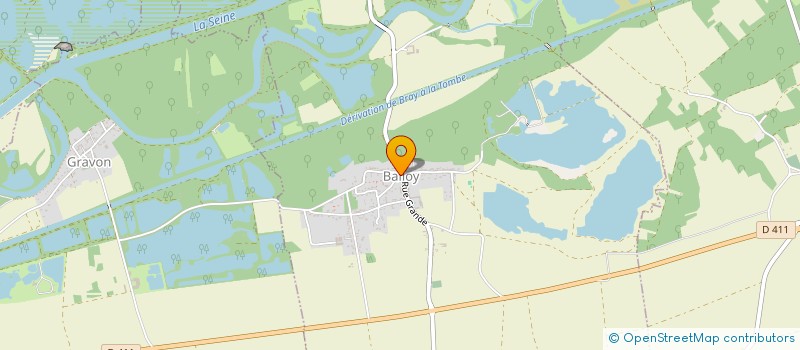 localisation de l'entreprise COMMUNE BALLOY  BALLOY