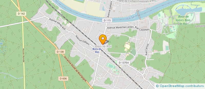 localisation de l'entreprise COMMUNE BOIS LE ROI  BOIS-LE-ROI