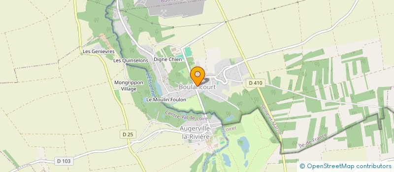 localisation de l'entreprise COMMUNE BOULANCOURT  BOULANCOURT